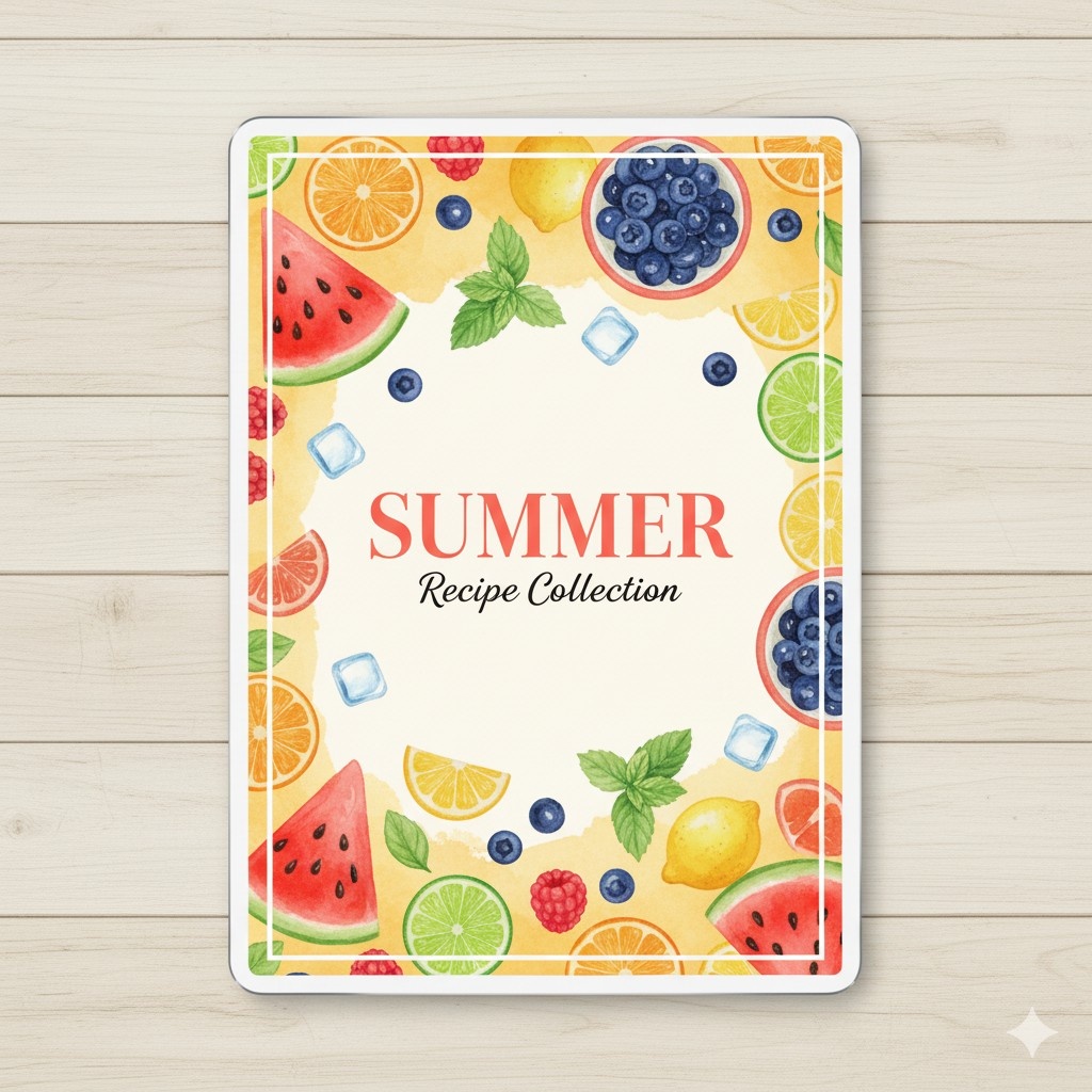 Seasonal Menu Pack — Summer (PDF)